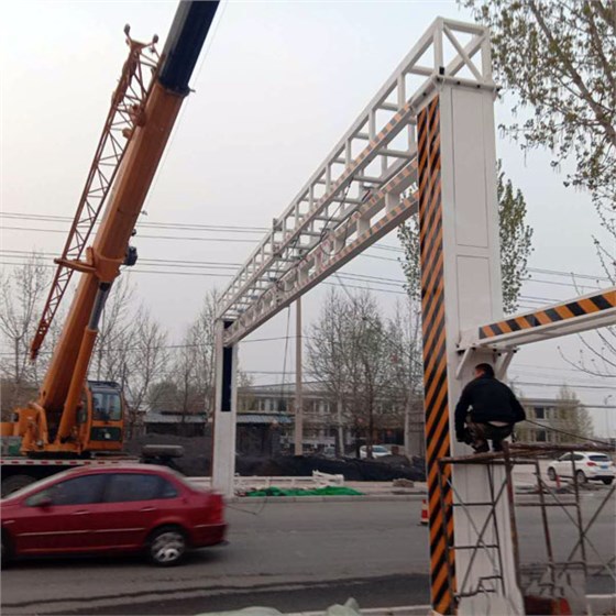 道路电动液压升降限高杆